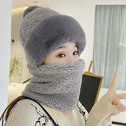 💟A Warm Gift 50% OFF - Women's Cycling Windproof Scarf Hat
