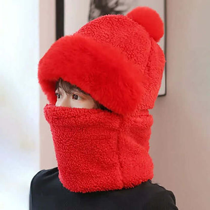 💟A Warm Gift 50% OFF - Women's Cycling Windproof Scarf Hat