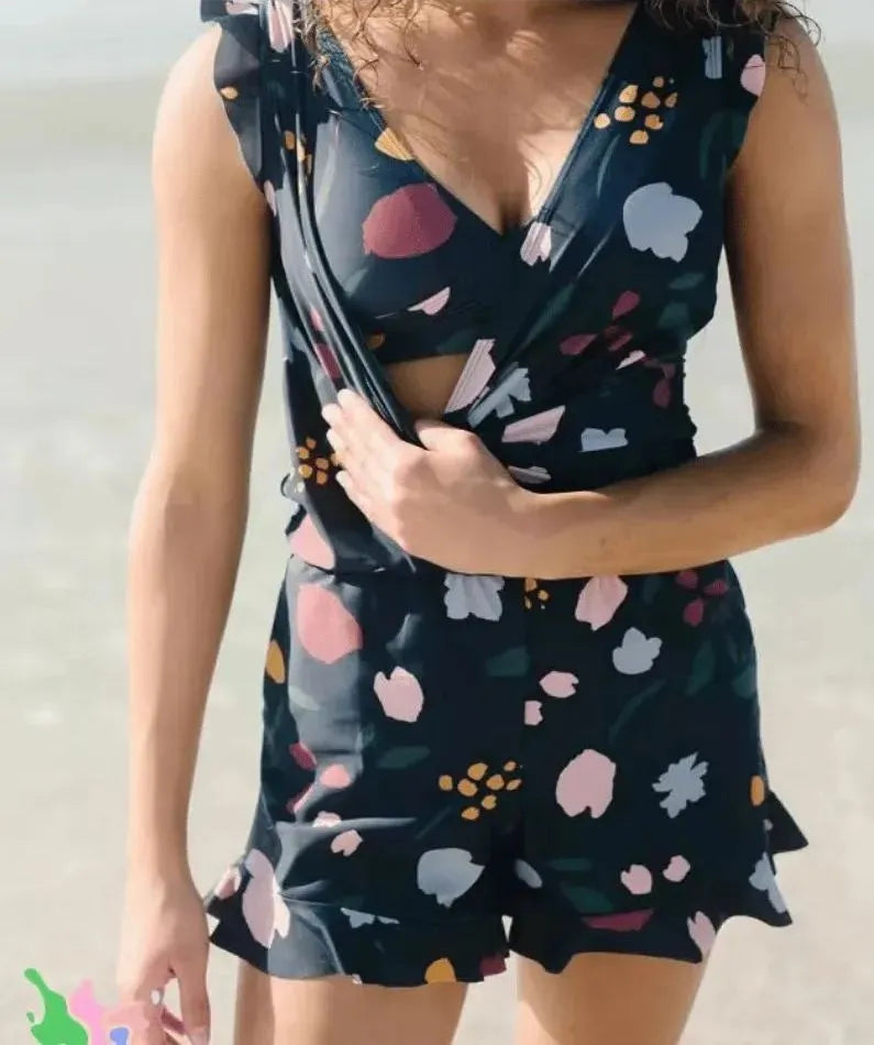 Swimsuit With Built-in Bra 👗Removable Bra Cup✨Mother's Day Hot Sale ⏰