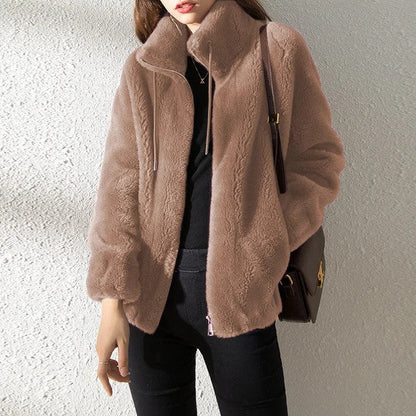 ❄Winter Sale 49%OFF❄Padded Coat Stand-collar Double-faced Fleece Jacket