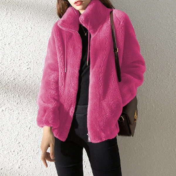 ❄Winter Sale 49%OFF❄Padded Coat Stand-collar Double-faced Fleece Jacket
